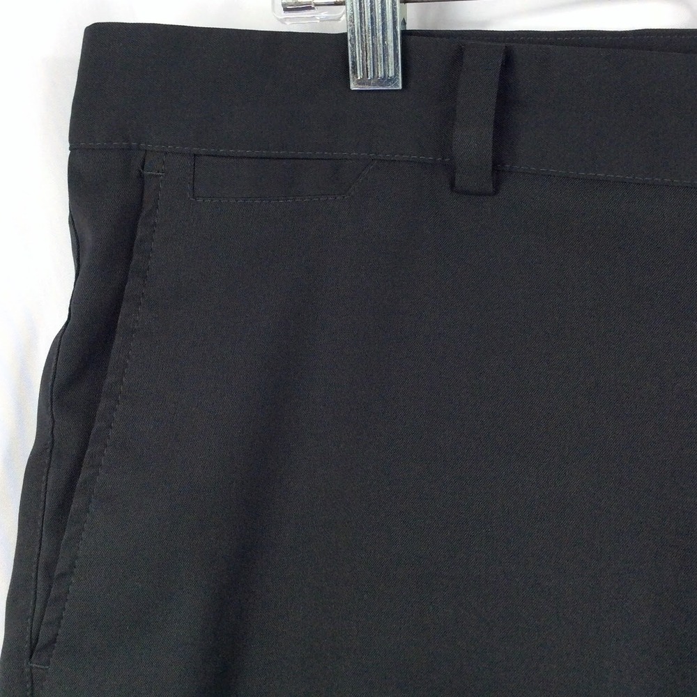 Nike Golf Tour Performance Dri-Fit Shorts Men's Size 38 Black Flat Front - Picture 3 of 5